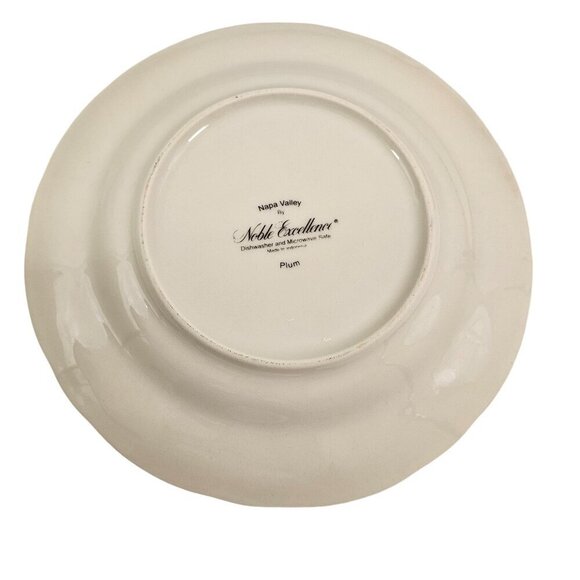 Noble Excellence Napa Valley HONEY and PLUM 8 5/8" Salad Luncheon Plates - Picture 10 of 16